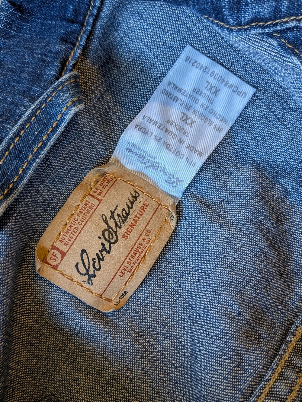 Levi's Kids Dark Blue Denim Jean Jacket - Picture 2 of 2